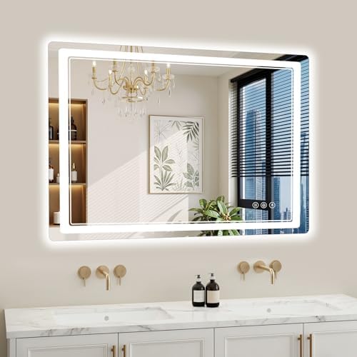 30"x40" LED Bathroom Mirror by WISSMIELSHOME