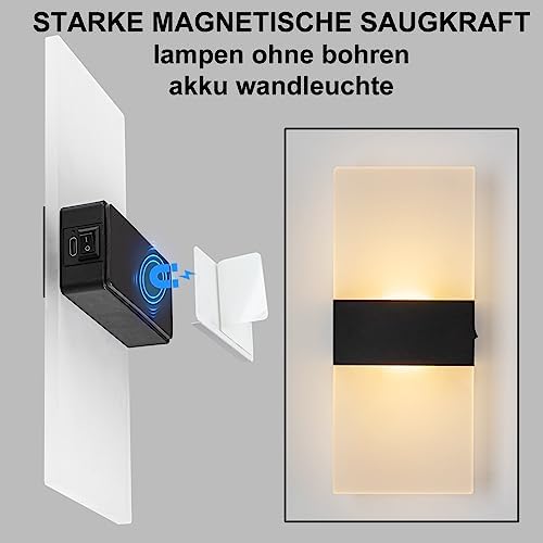 Wall Sconce, LED Wall Lights for Room Decor, Touch Control - Image 3