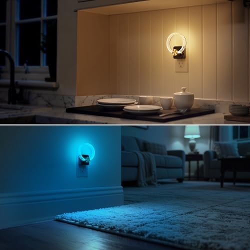 DORESshop Night Lights Plug into Wall, LED Night Light Color Changing RGB - Image 6