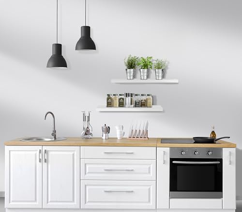 Sorbus Floating Shelves for Wall, Wood Wall Storage - Image 5