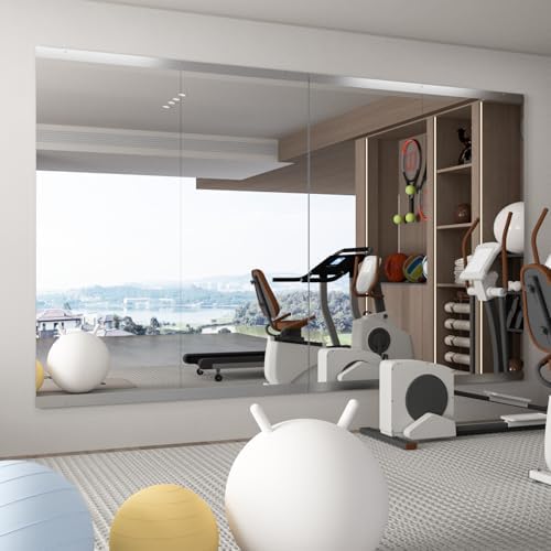 Home Gym Mirror, Frameless Full Length Mirrors - Image 2
