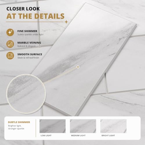 StyloVue 100 Pieces Peel and Stick Backsplash - Image 3