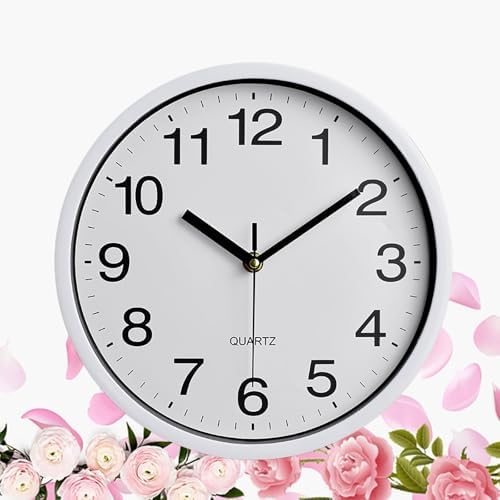 Wall Clock Large, Nonticking Decorative Classic Wall Clock Decorative, Battery - Image 3