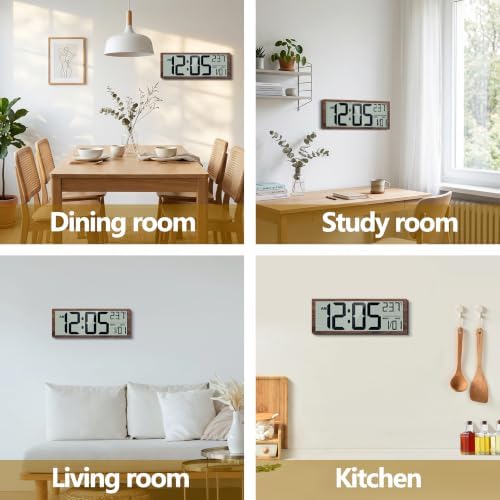 Maxstar Large Digital Wall Clock - Image 7