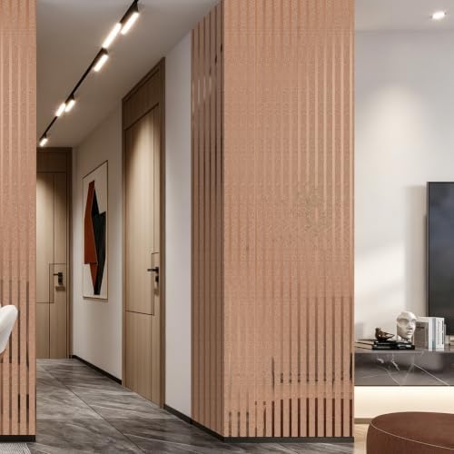 2mm Thick Peel and Stick Wallpaper Glossy Striped Texture Wall Panels - Image 2