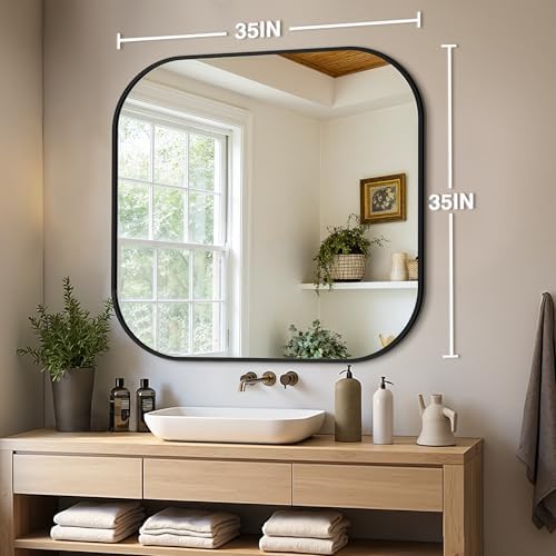 35" x 35" Bathroom Vanity Mirror - Image 2