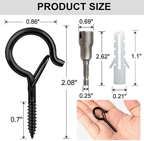 FSAH 24 PCS Q-Hanger Hooks - Image 5