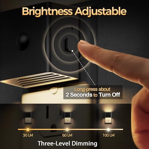 DORESshop Motion Sensor Night Light, Night Lights Plug into Wall - Image 2