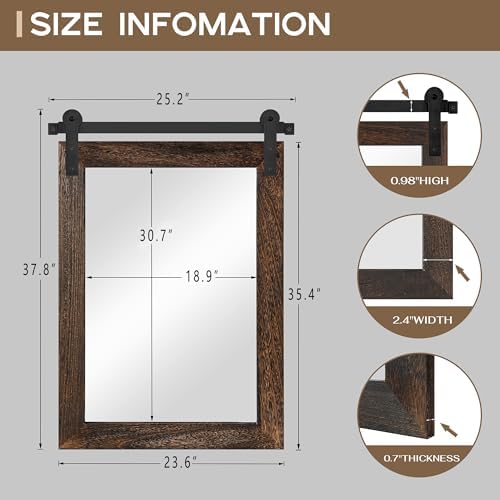COGOOD Farmhouse Bathroom Mirrors - Image 4