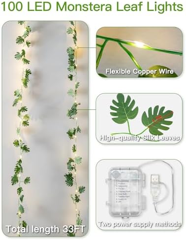 suddus 33FT Monstera Vines - Image 5