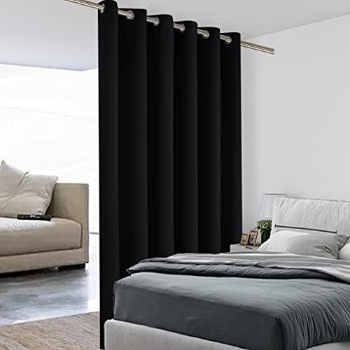 BONZER Room Divider Curtain Grommet Wall Screen Partitions by Bonzer