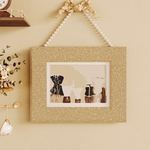 Champagne Glitter Wallpaper Gold Sparkle Contact Paper 15.7"x160" - Image 5