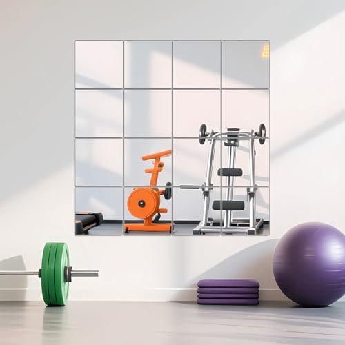 Ruomeng Home Gym Mirror Tiles by Ruomeng
