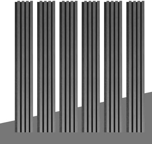 NeatiEase Wood Wall Panels, 9 Feet Acoustic Slat Wall Panels - Image 6