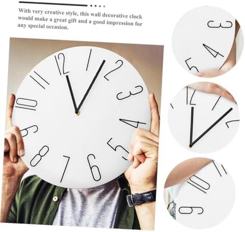 DECHOUS Minimalist Large Silent Wall Clock - Image 5