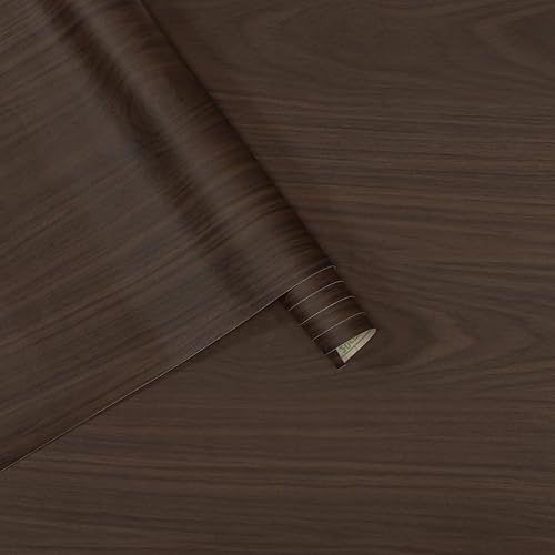 BAYYA Brown Wood Vinyl Wrap Walnut Contact Paper - Image 6