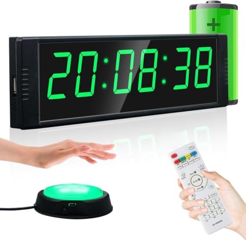 YZ Gym Timer Clock for Home Gym, Fitness Timer by YZSCOREBOARDTIMER