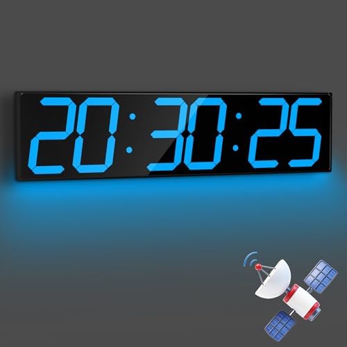 CHKOSDA 28 Inch Oversized Digital Wall Clock by CHKOSDA