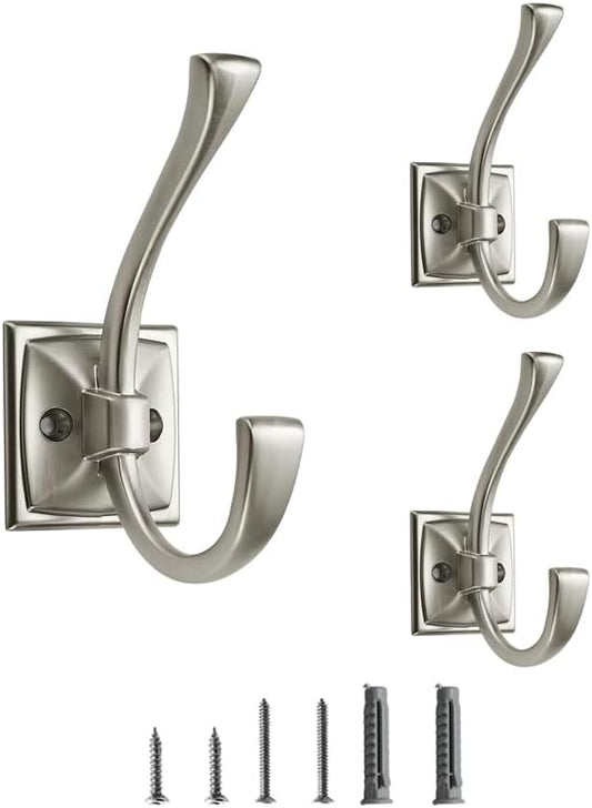 3 Pack Decorative Heavy Duty Towel Hooks by CABDM