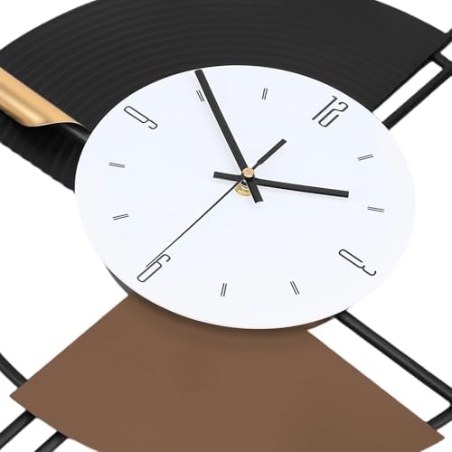 SIN&MI Modern Wall Clock for Living Room, Large Decorative Wall Clock, Digital - Image 5