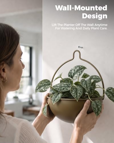 Bamworld 10.4 Inch Wall Planters - Image 3