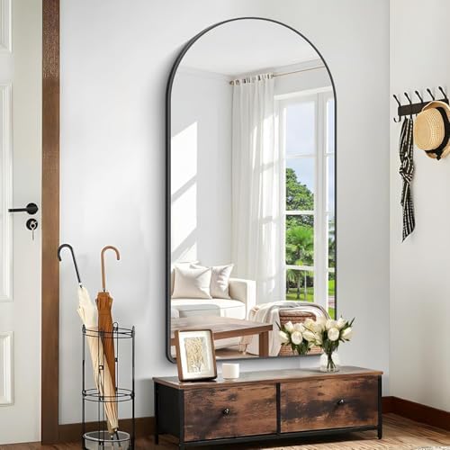 Arched Bathroom Mirror, Wall Mounted Mirror, Living Room, Vertically Hanging - Image 5