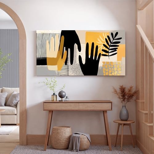 I@U Abstract Wall Art Decor Minimalist Artwork - Image 5