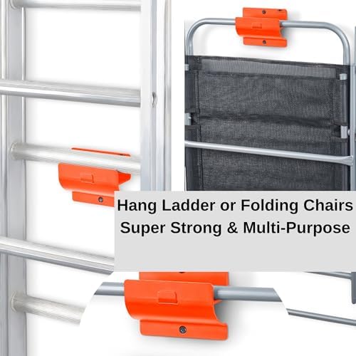 Ladder Hangers for Garage Wall Set of 2 - Image 4