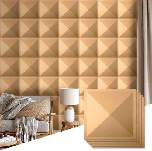 12 Pack 3D Wall Panels for Interior Wall Decor, Accent Wall Panels for Office by Unknown