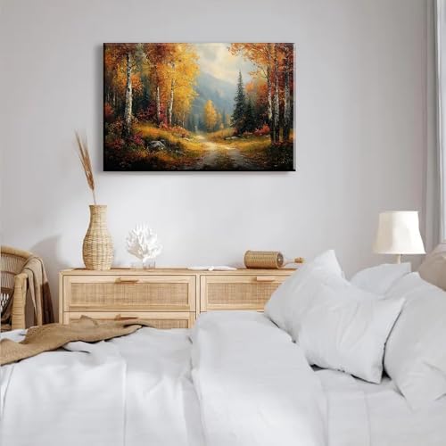Serene Landscape Canvas Wall Art - Image 3