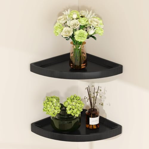 YMYNY Set of Corner Floating Shelves by High-qualityhomefurnishing