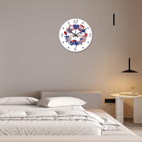 14 Inch Decorative Wall Clocks Battery Operated - Image 5