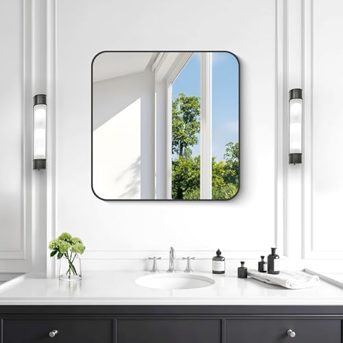 KOCUUY Square Bathroom Mirror, Living Room - Image 5