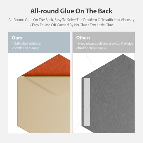 12 Pack Hexagon Acoustic Panels Self Adhesive Sound Proof Foam - Image 4