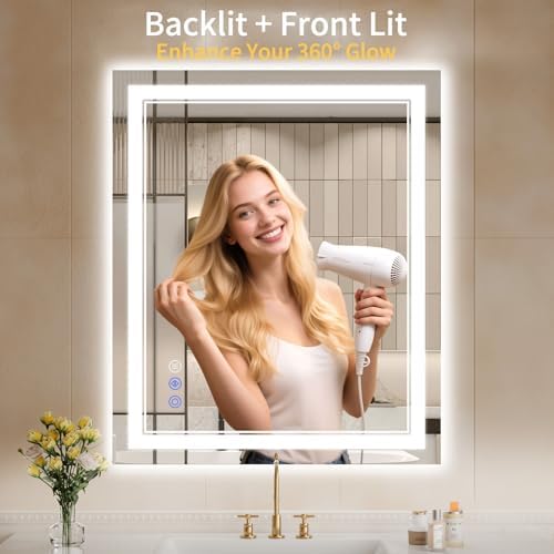 30"x36" LED Bathroom Mirror - Image 2