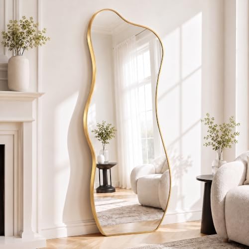 Irregular Full Length Mirror by Unknown