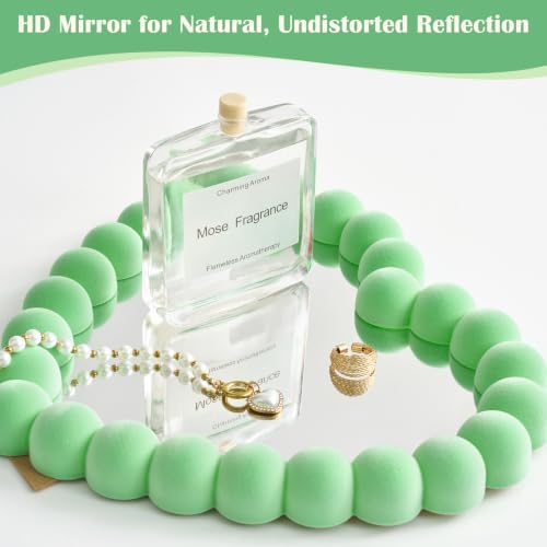 Small Decorative Mirror for Gallery Wall Art Decor, Mint Green - Image 4