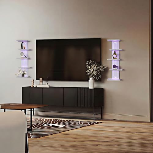 Homaterial 5 Tiers Floating Shelves - Image 6