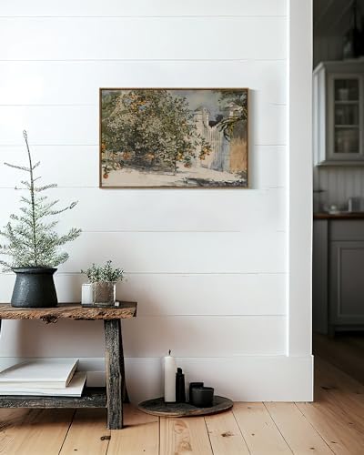 VIYYIEA Vintage Plant Large Framed Wall Art, 20x30 Inch Canvas Print Artwork - Image 3