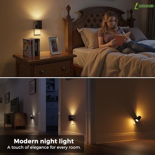 L LOHAS LED Night Light, Night Lights Plug into Wall, 5 Colors - Image 6