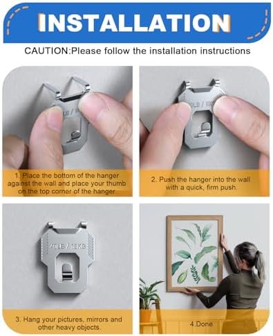 20Pcs Claw Drywall Picture Hanger Heavy Duty Hanging Wall Hooks - Image 4