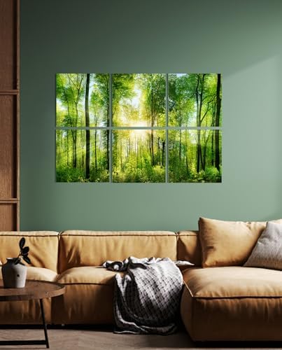 YPY Sound Absorbing Wall Art Forest Trees, Acoustic Panels Sound Proofing - Image 5
