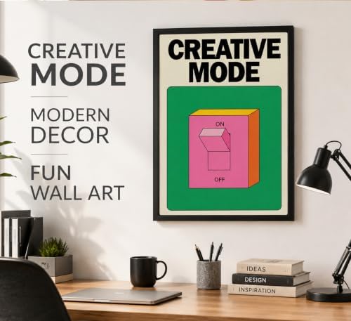 Framed Creative Canvas Wall Art, Funny Office Picture Wall Decor - Image 5