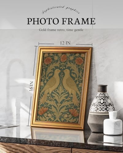 VIYYIEA Vintage Gold Framed Wall Art - Image 5