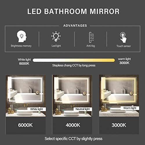 LED Bathroom Mirror, Vanity Mirror - Image 2