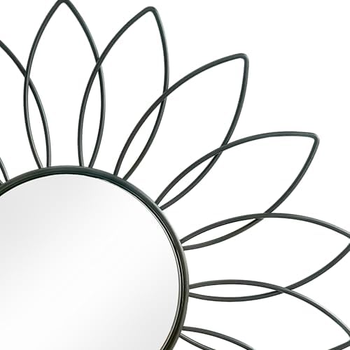 3 Pack Metal Mirror for Wall Cute Sunburst Wall Mirror Home Decor Wall Art - Image 2