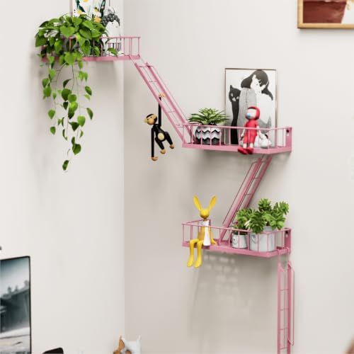 Fire Escape Shelf- New York Industrial Metal Shelf - Image 2