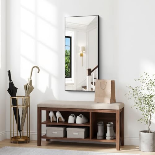 BONEWEI Bathroom Mirror, 18x36 inch Wall Mirror - Image 3