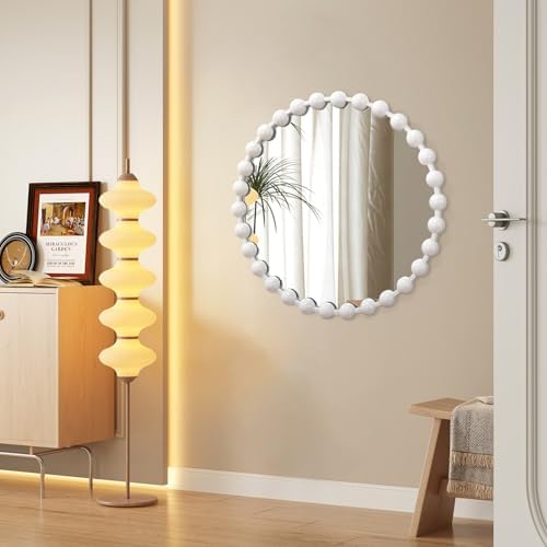 AAZZKANG White Circle Mirrors for Wall - Image 6