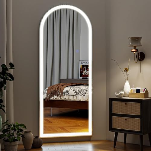 VooBang 56"x21" LED Arched Mirror Full Length - Image 3